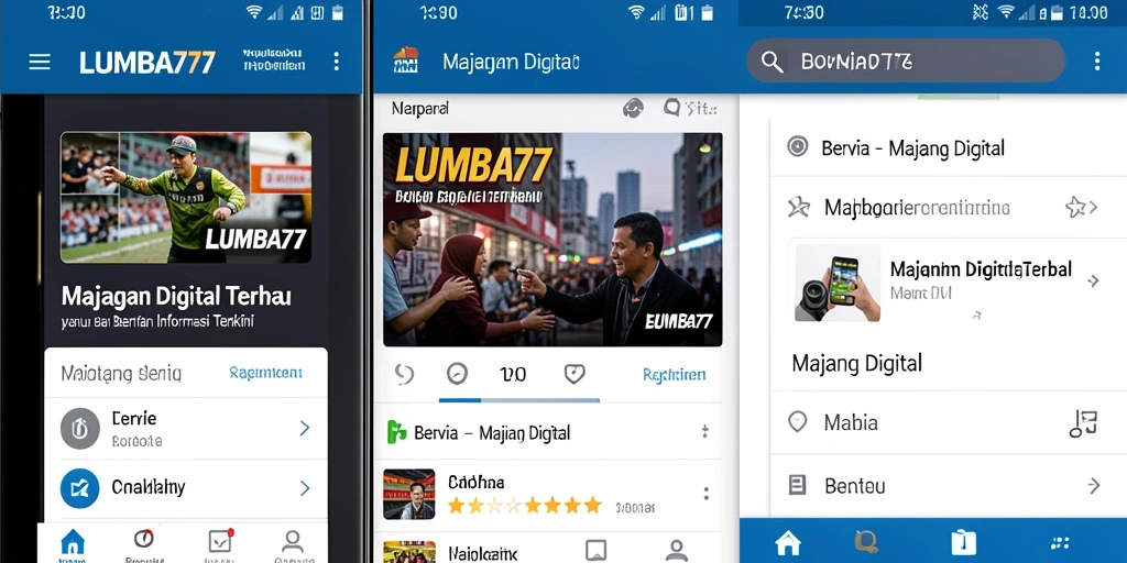 Tampilan antarmuka LUMBA77 yang modern dan interaktif untuk pengalaman baca yang lebih baik.